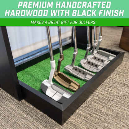 GoSports Premium Golf Putter Stand - Black - ALLBGT