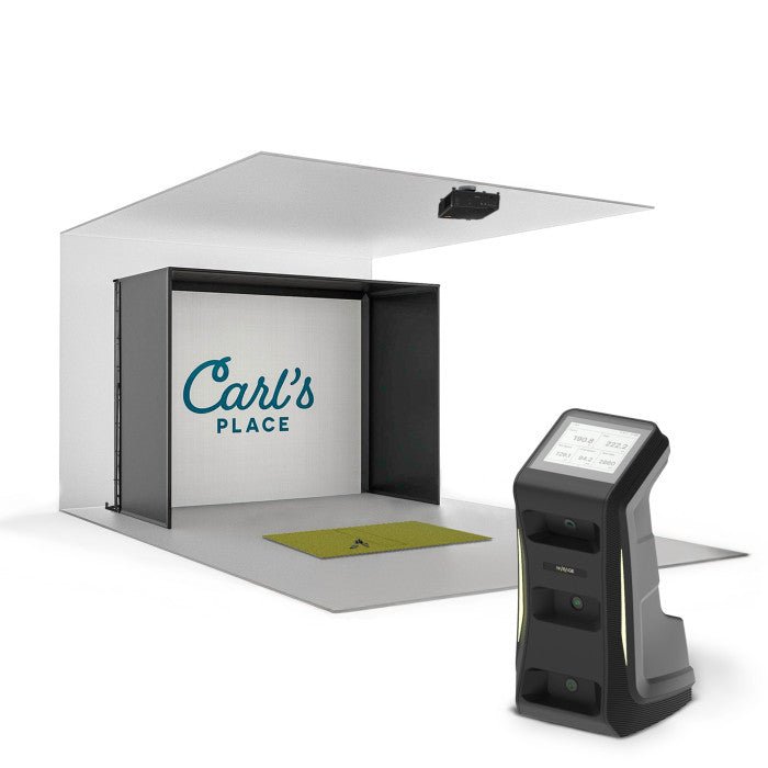 NVISAGE NEO - E Golf Simulator Package with Carl’s Place Enclosure - ALLBGT