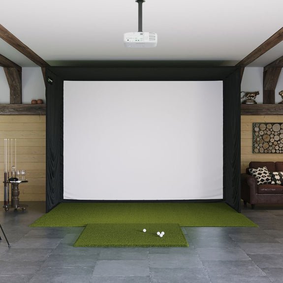 SIG12 Golf Simulator Studio Complete Package | Premium Indoor Golf Setup - ALLBGT