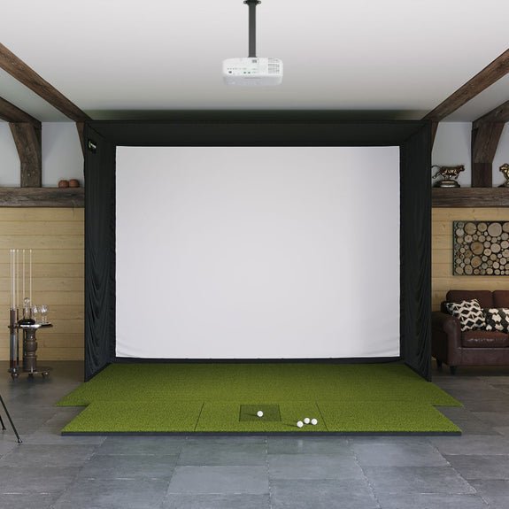 SIG12 Golf Simulator Studio Complete Package | Premium Indoor Golf Setup - ALLBGT