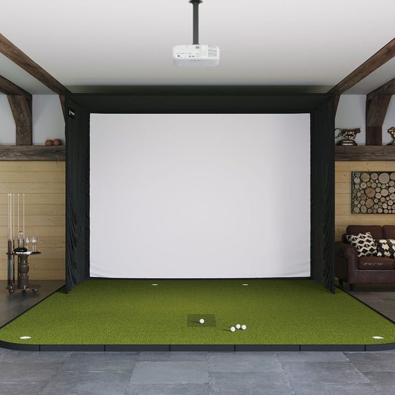 SIG12 Golf Simulator Studio Complete Package | Premium Indoor Golf Setup - ALLBGT