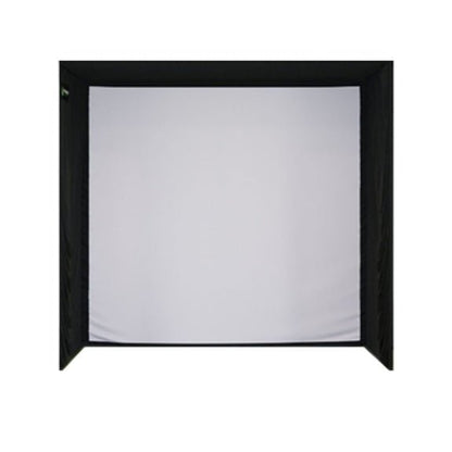 SIG8 Golf Simulator Enclosure with impact screen - premium indoor golf simulator enclosure frame system
