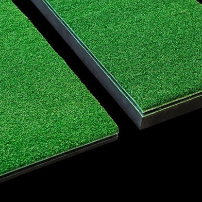 Low-Profile golf simulator turf strip comparison with layered construction - ALLBGT