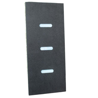 Close-up side profile of SIGPRO Softy LITE low-profile golf hitting strip design