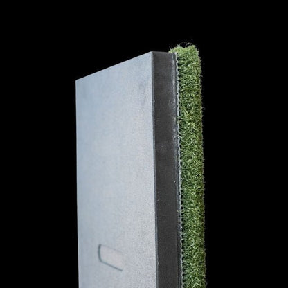 Side profile of SIGPRO Softy XL hitting strip construction and turf depth - ALLBGT