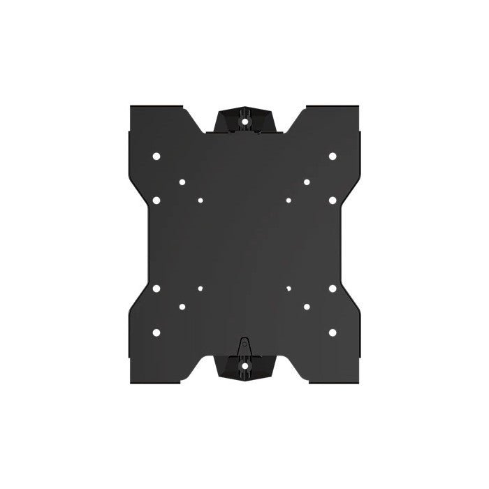 VESA mounting plate for computer monitors showing multiple mounting hole patterns - ALLBGT