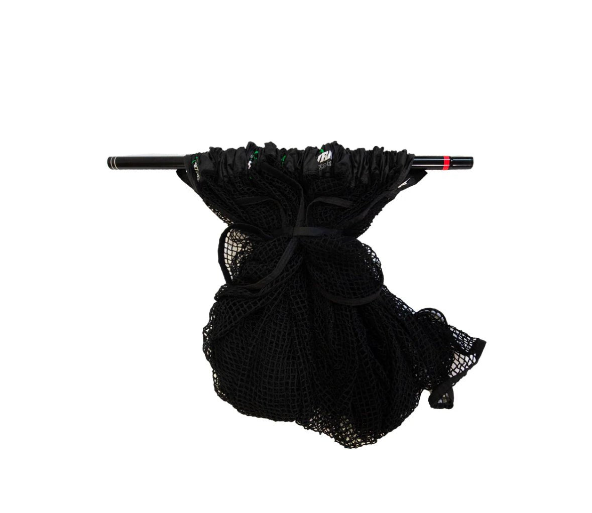 Rolled black replacement net for The Net Return Pro 8, 9, 10, and XL golf nets - commercial-grade UV-treated polyester.