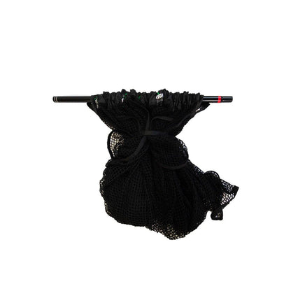 Rolled black replacement net for The Net Return Pro 8, 9, 10, and XL golf nets - commercial-grade UV-treated polyester.