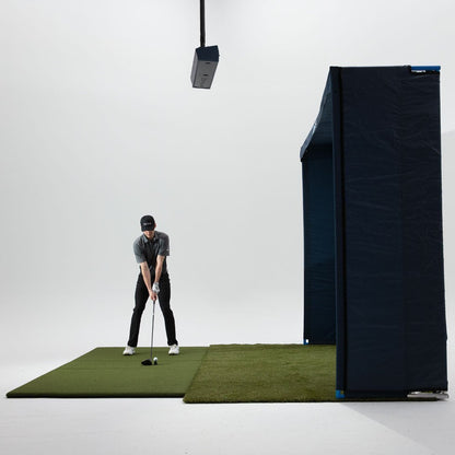  Golfer playing golf on the TruGolf MAX 4K Simulator | ALLBGT