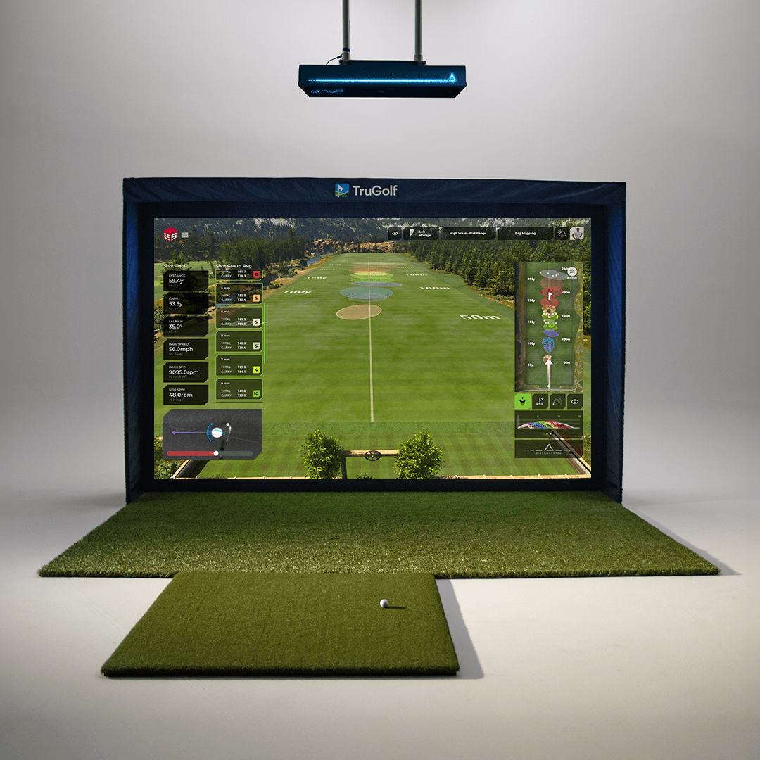 TruGolf Max Golf Simulator – Premium Home & Indoor Golf Training System - ALLBGT