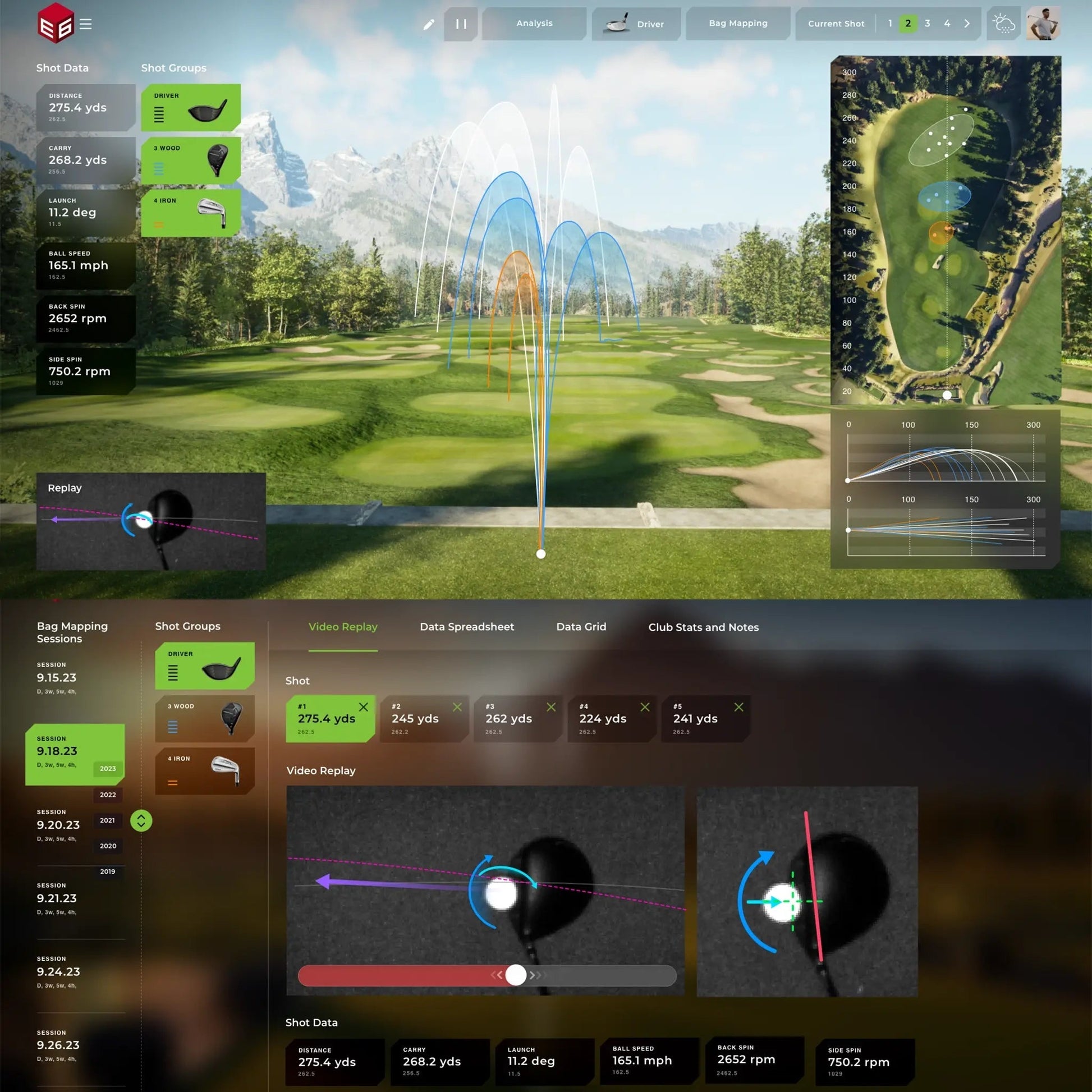 TruGolf Starter 10 Golf Simulator – All-in-One Home & Indoor Practice System - ALLBGT