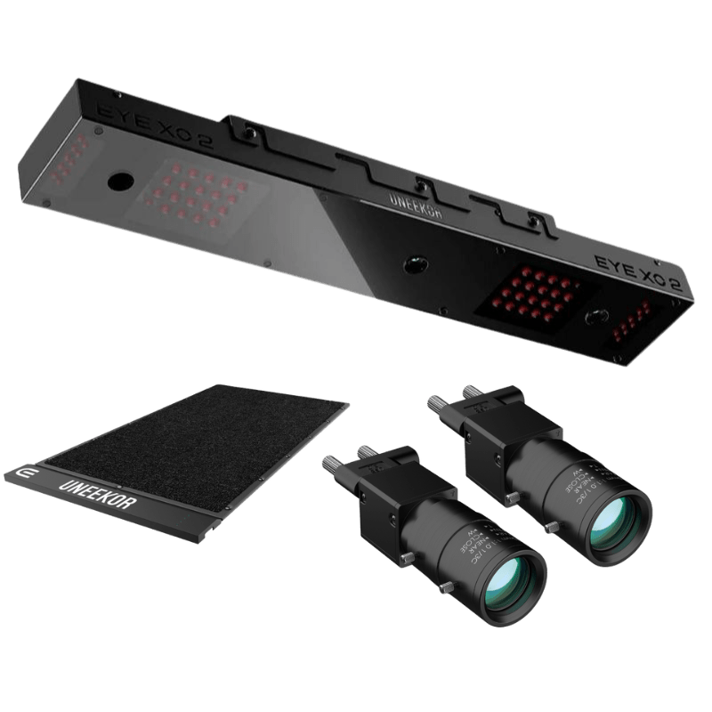 Uneekor EYE XO2 Launch Monitor | Overhead Golf Simulator with Advanced Swing & Ball Data - ALLBGT